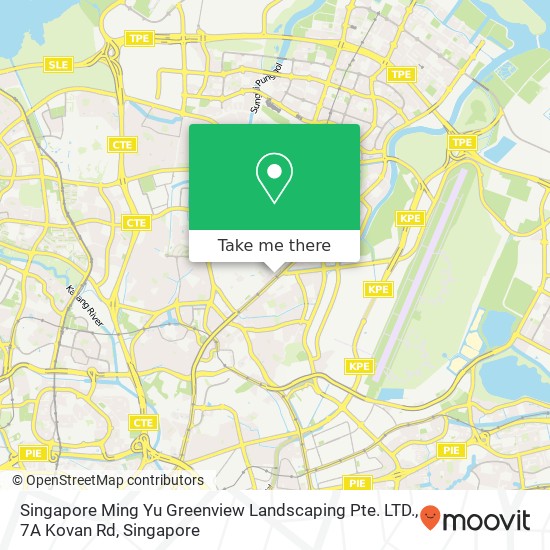 Singapore Ming Yu Greenview Landscaping Pte. LTD., 7A Kovan Rd map