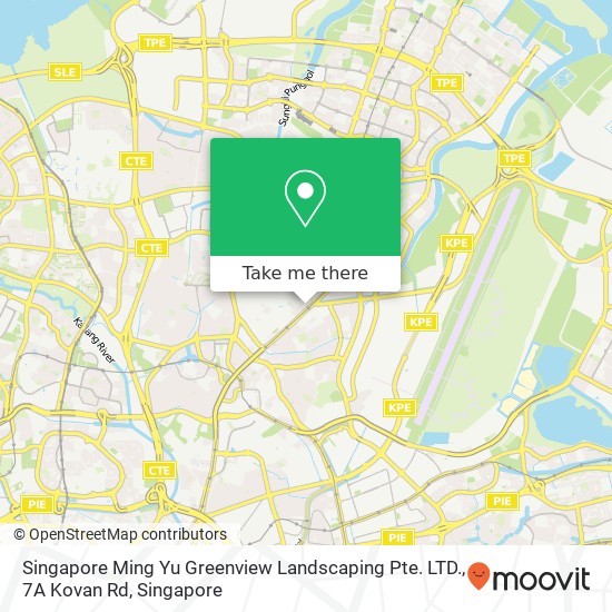 Singapore Ming Yu Greenview Landscaping Pte. LTD., 7A Kovan Rd地图