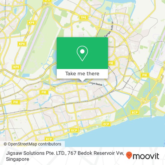 Jigsaw Solutions Pte. LTD., 767 Bedok Reservoir Vw地图