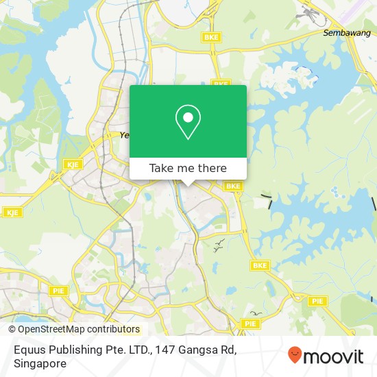 Equus Publishing Pte. LTD., 147 Gangsa Rd地图