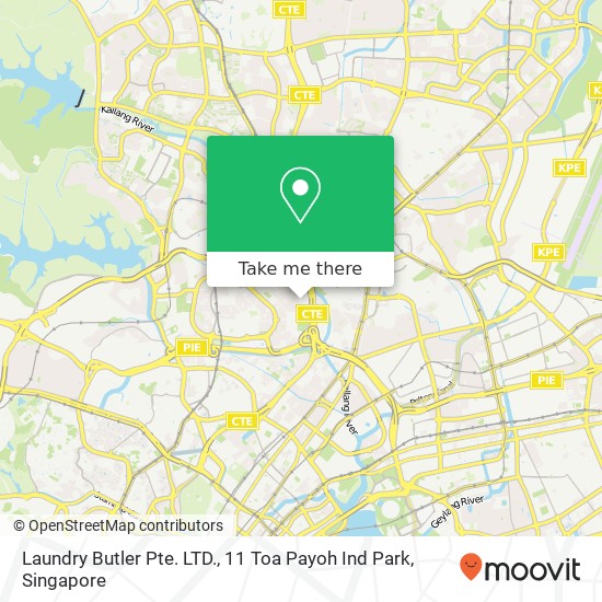 Laundry Butler Pte. LTD., 11 Toa Payoh Ind Park map