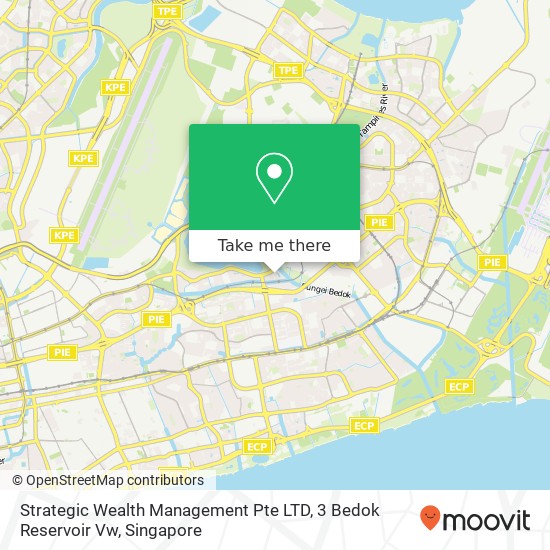 Strategic Wealth Management Pte LTD, 3 Bedok Reservoir Vw map