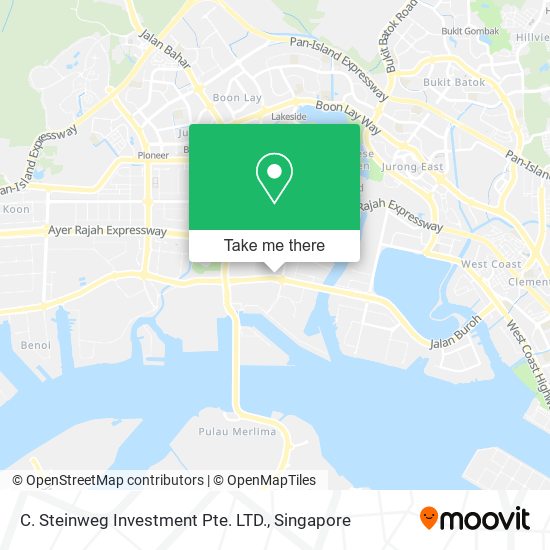 C. Steinweg Investment Pte. LTD. map
