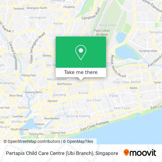 Pertapis Child Care Centre (Ubi Branch) map