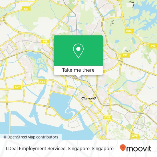 I.Deal Employment Services, Singapore map