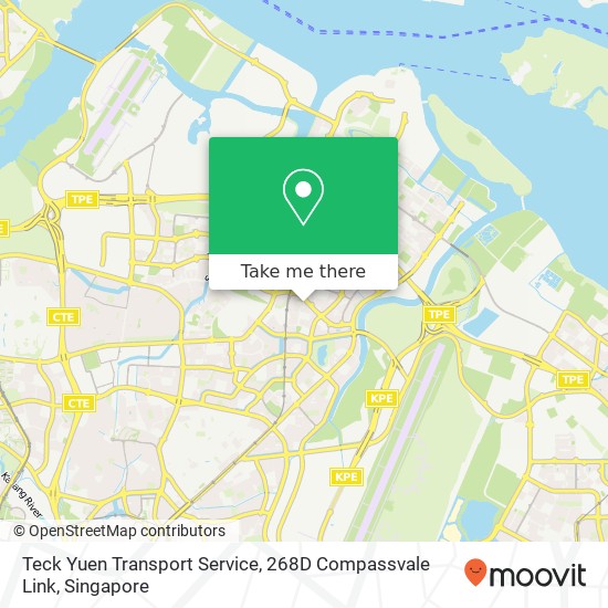 Teck Yuen Transport Service, 268D Compassvale Link地图