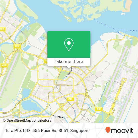 Tura Pte. LTD., 556 Pasir Ris St 51 map