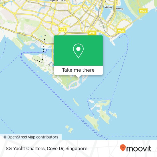 SG Yacht Charters, Cove Dr地图