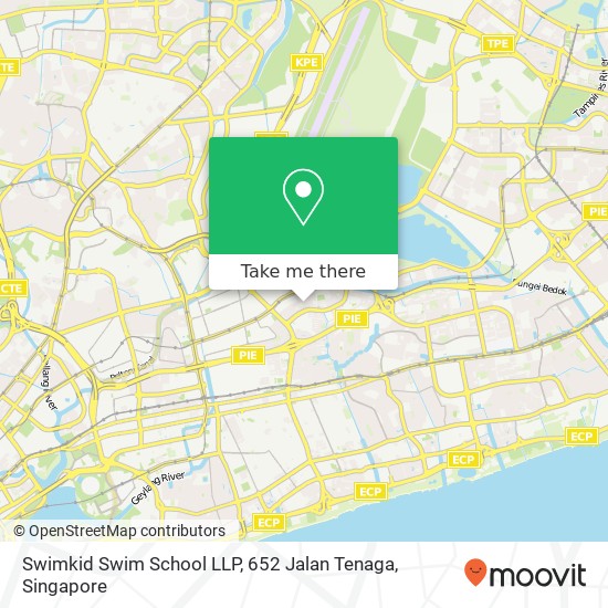 Swimkid Swim School LLP, 652 Jalan Tenaga map