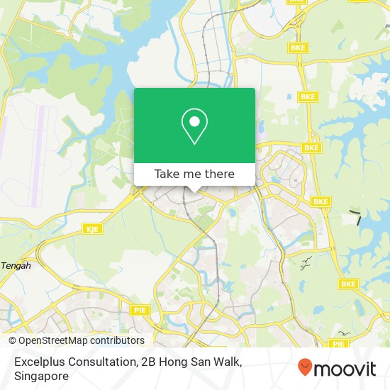 Excelplus Consultation, 2B Hong San Walk map