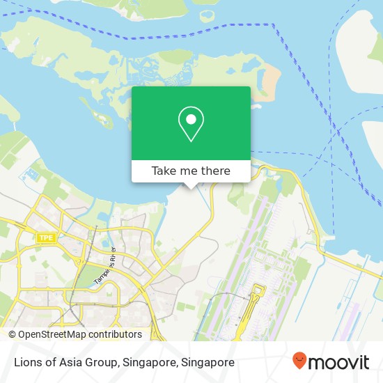 Lions of Asia Group, Singapore map