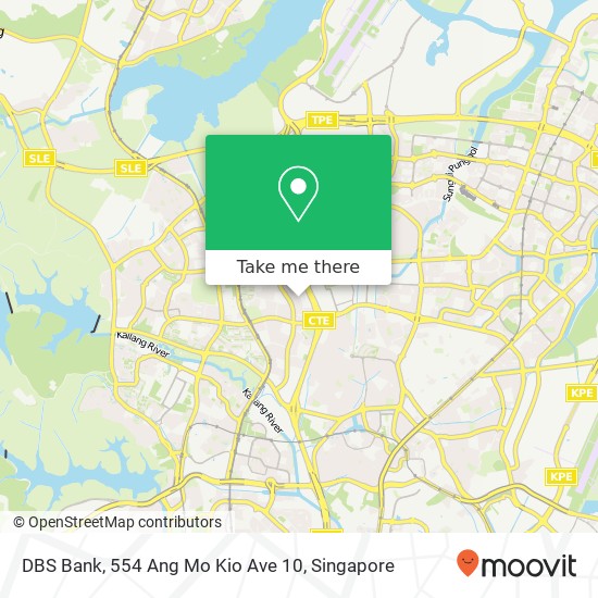 DBS Bank, 554 Ang Mo Kio Ave 10 map