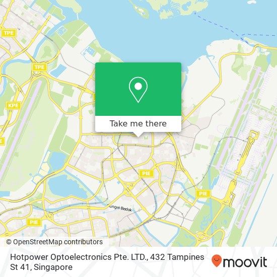 Hotpower Optoelectronics Pte. LTD., 432 Tampines St 41 map