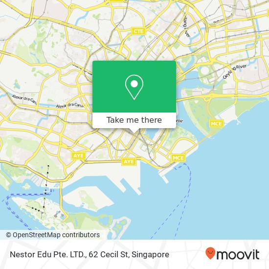 Nestor Edu Pte. LTD., 62 Cecil St map