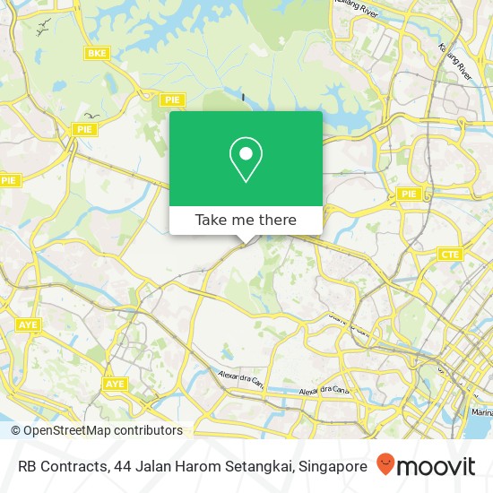 RB Contracts, 44 Jalan Harom Setangkai地图