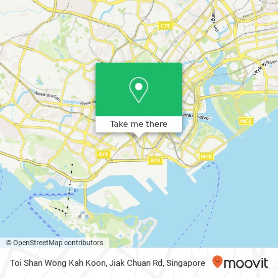 Toi Shan Wong Kah Koon, Jiak Chuan Rd地图