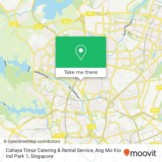 Cahaya Timur Catering & Rental Service, Ang Mo Kio Ind Park 1地图