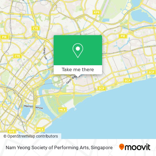 Nam Yeong Society of Performing Arts map