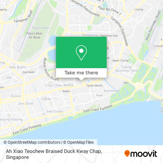 Ah Xiao Teochew Braised Duck Kway Chap map