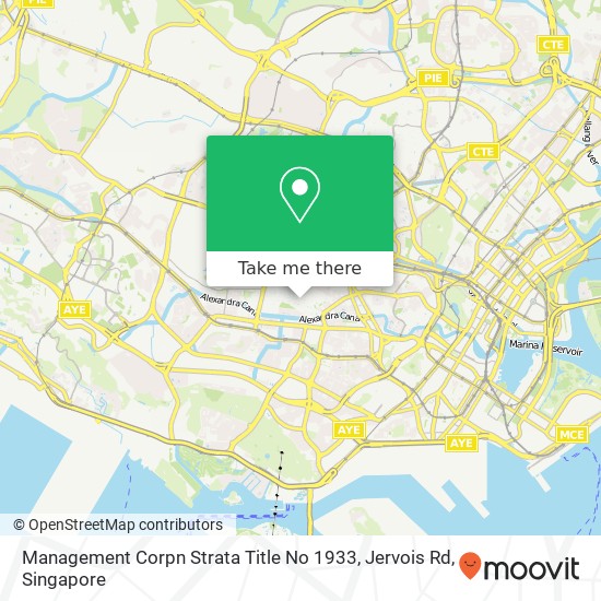 Management Corpn Strata Title No 1933, Jervois Rd地图