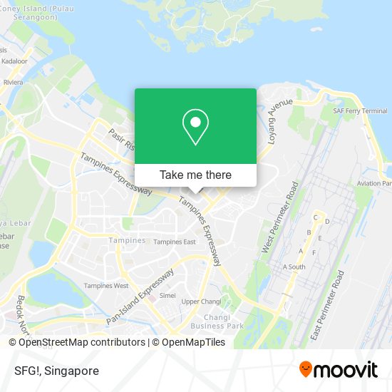 SFG!, 184 Pasir Ris St 11地图