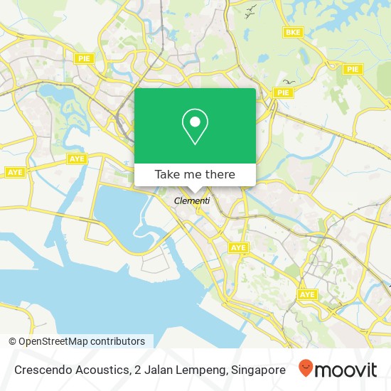 Crescendo Acoustics, 2 Jalan Lempeng地图