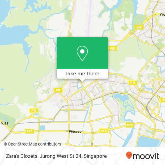 Zara's Clozets, Jurong West St 24地图