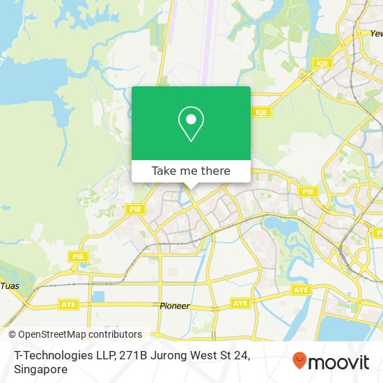 T-Technologies LLP, 271B Jurong West St 24地图