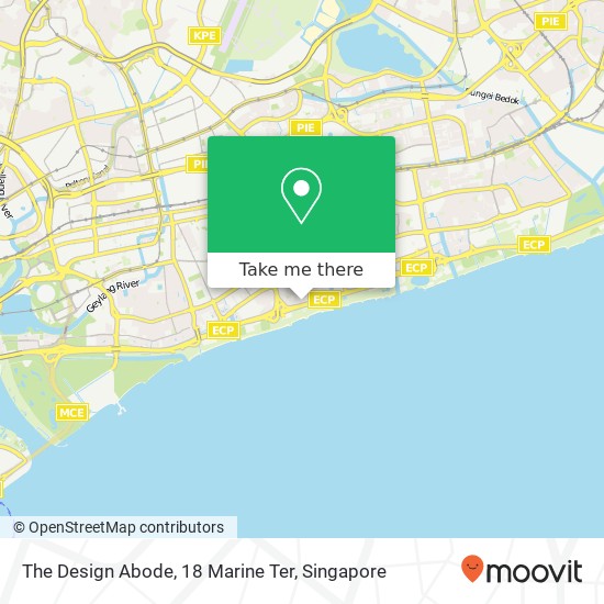 The Design Abode, 18 Marine Ter map