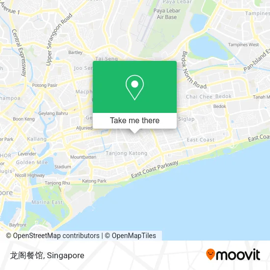 龙阁餐馆地图