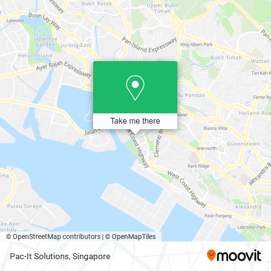 Pac-It Solutions map