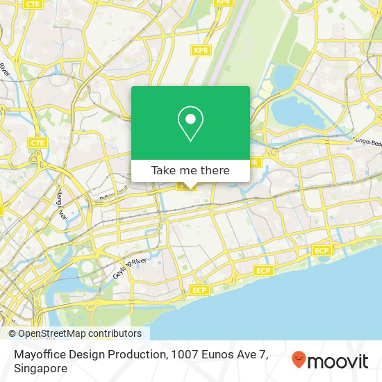 Mayoffice Design Production, 1007 Eunos Ave 7 map