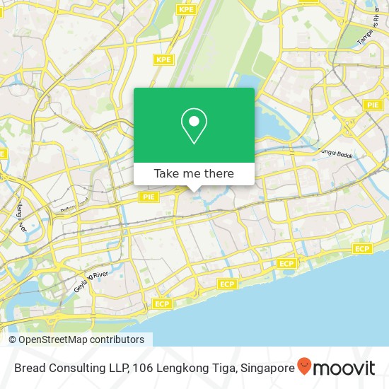 Bread Consulting LLP, 106 Lengkong Tiga地图