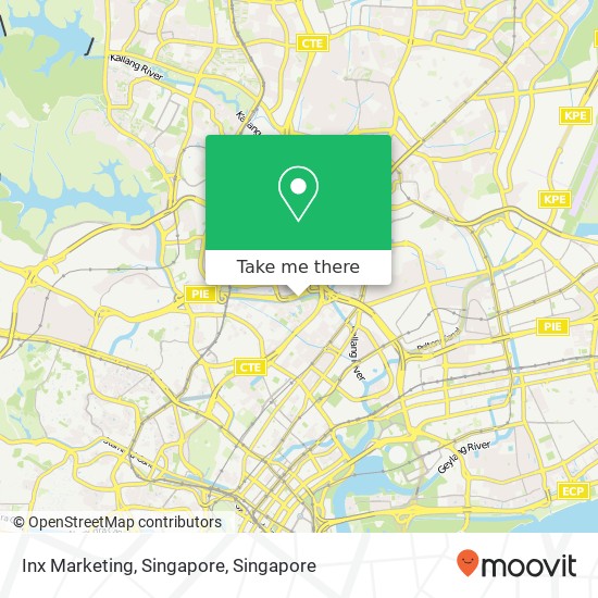 Inx Marketing, Singapore map