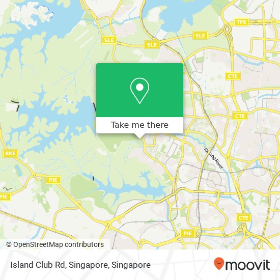 Island Club Rd, Singapore map