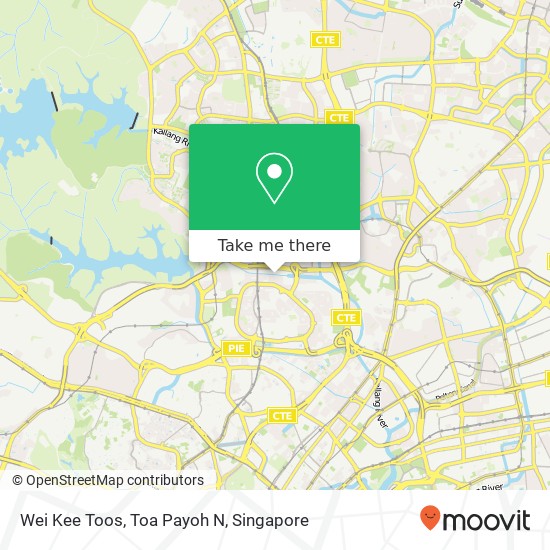 Wei Kee Toos, Toa Payoh N map