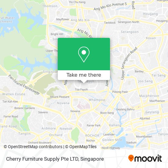 Cherry Furniture Supply Pte LTD map