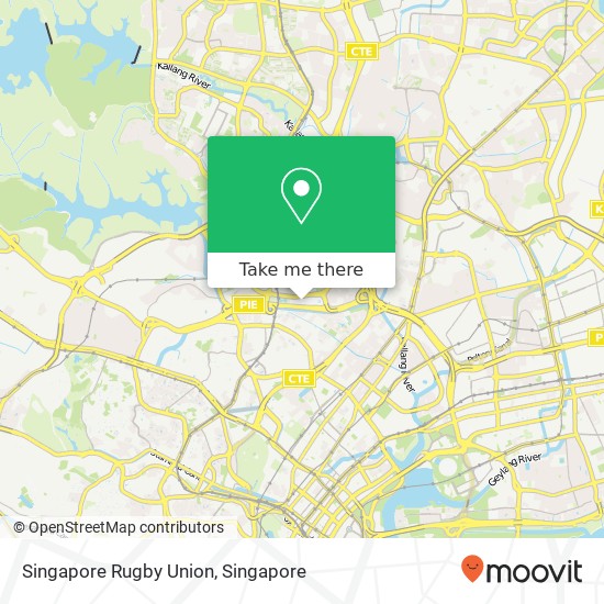 Singapore Rugby Union map