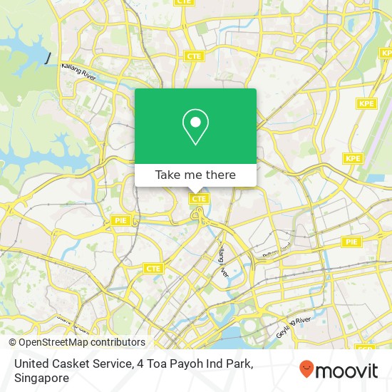 United Casket Service, 4 Toa Payoh Ind Park地图