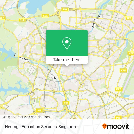 Heritage Education Services map