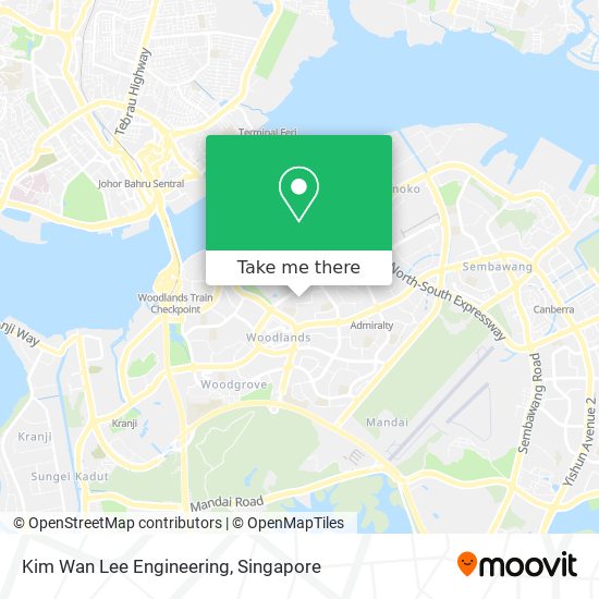 Kim Wan Lee Engineering map