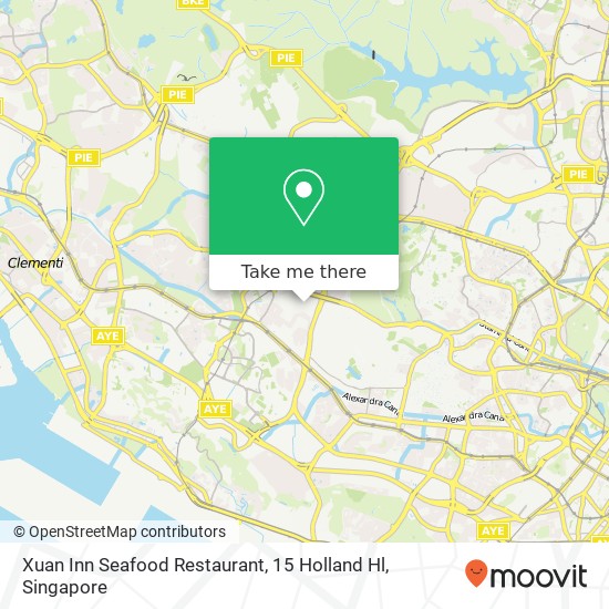 Xuan Inn Seafood Restaurant, 15 Holland Hl map