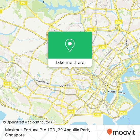 Maximus Fortune Pte. LTD., 29 Angullia Park map