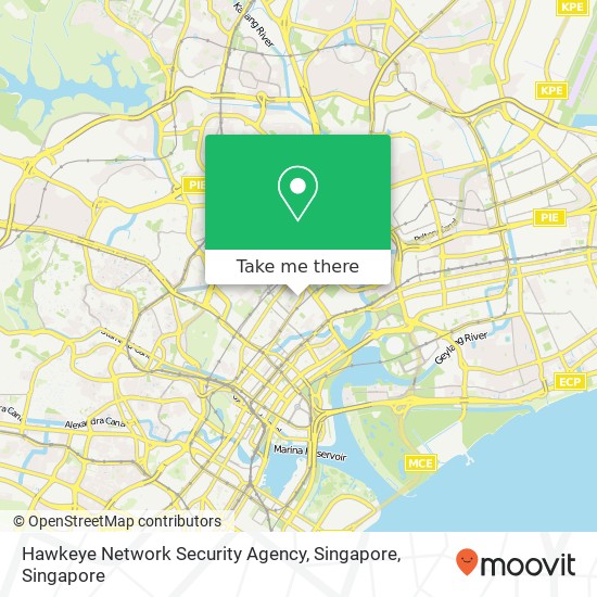 Hawkeye Network Security Agency, Singapore地图