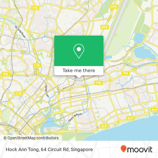 Hock Ann Tong, 64 Circuit Rd map