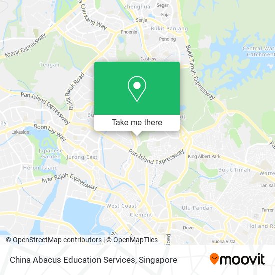 China Abacus Education Services map