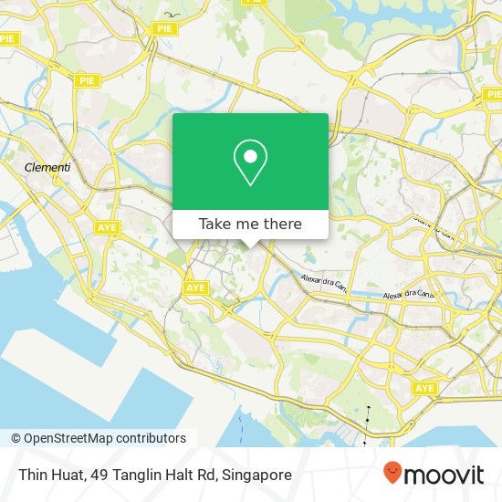 Thin Huat, 49 Tanglin Halt Rd地图