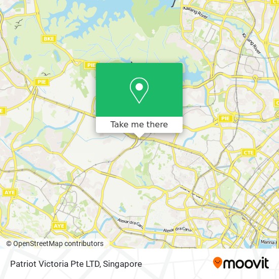 Patriot Victoria Pte LTD map