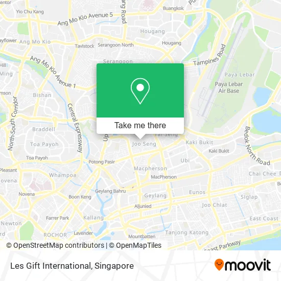 Les Gift International地图