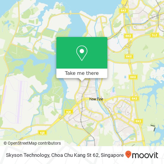 Skyson Technology, Choa Chu Kang St 62地图